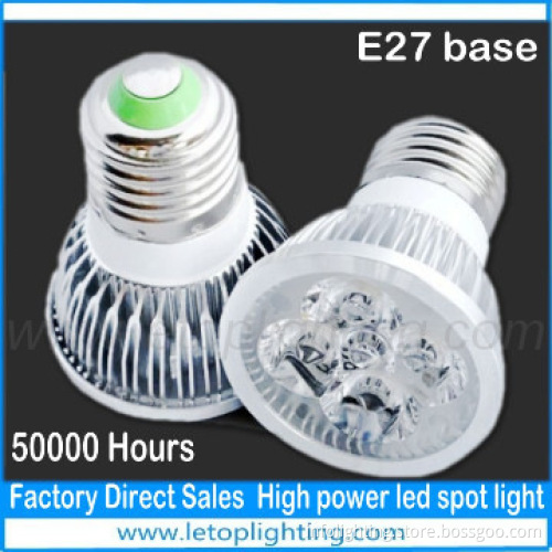 Factory Direct sales good quality 4W E27 high power led spot lamp